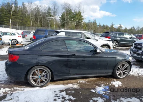 2016 BMW M235I z USA, uszkodzony, nr VIN WBA1J7C56GV359249